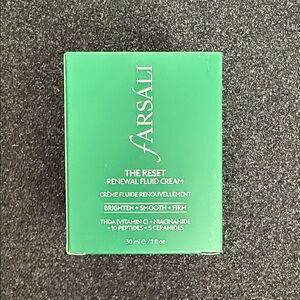 Farsali The Reset Renewal Fluid Cream - Green Box